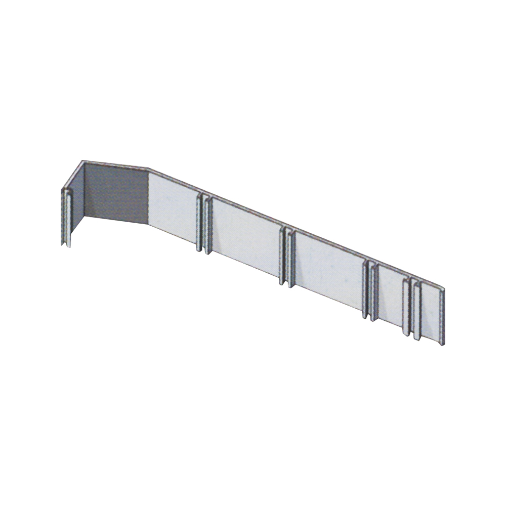 Perfiles de tránsito ferroviario de aluminio