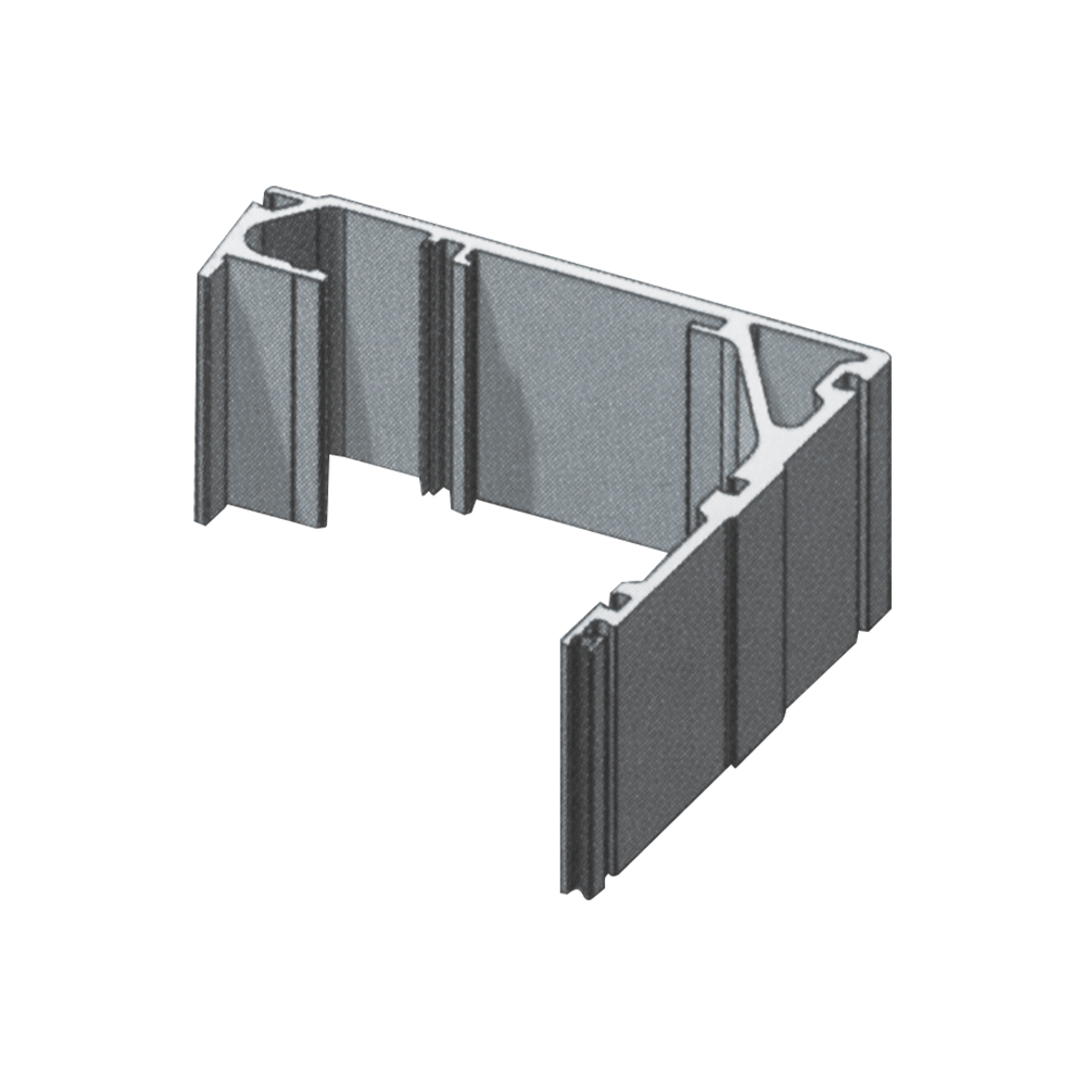 Perfiles de tránsito ferroviario de aluminio