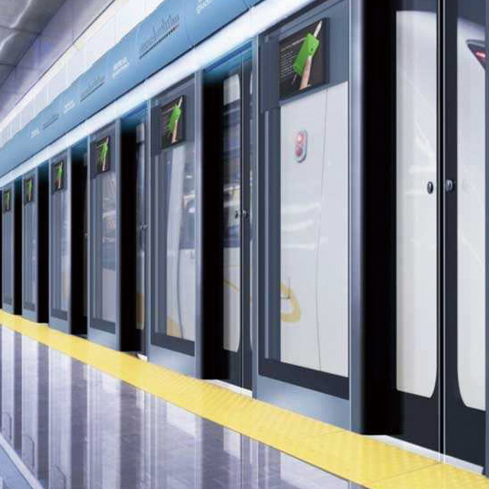 Perfiles de tránsito ferroviario de aluminio