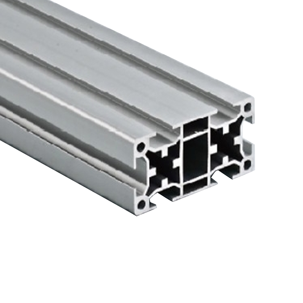 Perfiles de aluminio de línea de montaje industrial