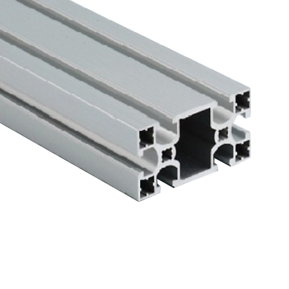 Perfiles de aluminio de línea de montaje industrial